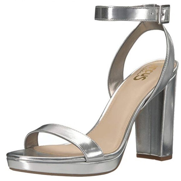 sam edelman silver block heel
